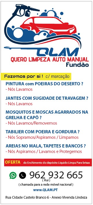 Serviços prestados pela QLAM - Quero Lavagem Auto Manual