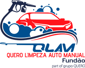 Logotipo QLAM - Quero Limpeza Auto Manual - Fundão